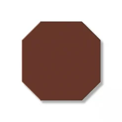 Klinker - Oktagon 10 x 10 cm röd