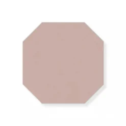 Klinker - Oktagon 10 x 10 cm rosa