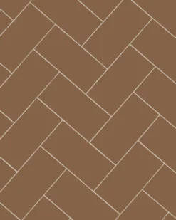 Klinker - Rektangel 10 x 20 cm havana