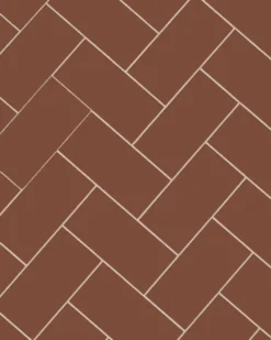 Klinker - Rektangel 10 x 20 cm röd