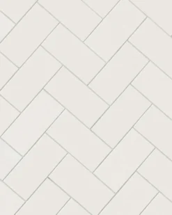 Klinker - Rektangel 10 x 20 cm vit