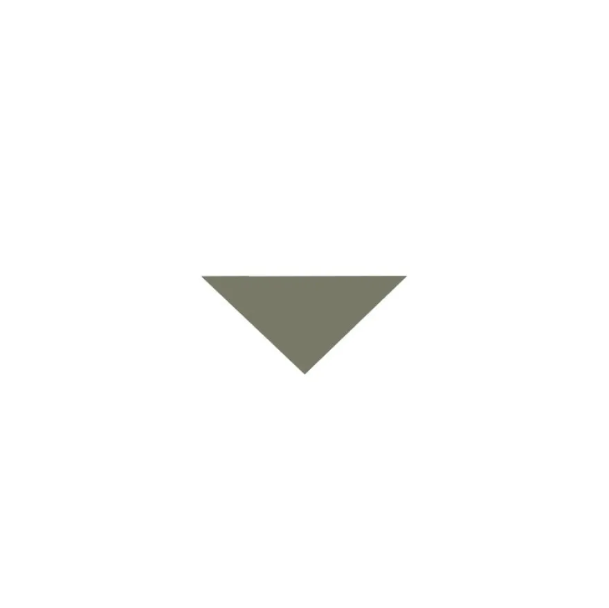 Klinker - Triangel 3,5/3,5/5 cm Australian green