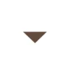 Klinker - Triangel 3,5/3,5/5 cm chokladbrun