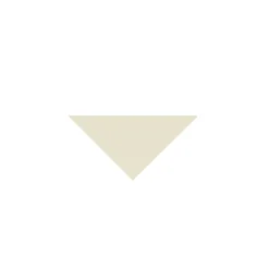 Klinker - Triangel 5/5/7 cm gulvit