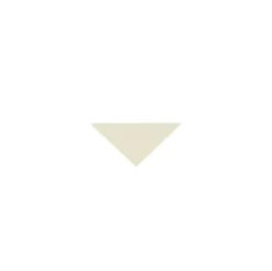 Klinker - Triangel 3,5/3,5/5 cm gulvit