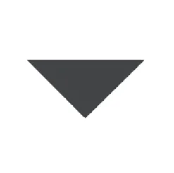 Klinker - Triangel 7/7/10 cm svart