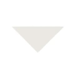 Klinker - Triangel 7/7/10 cm vit