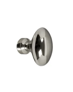 Knopp - Oval nickel 40 mm
