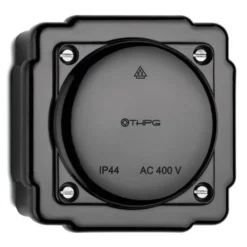 Kopplingsdosa IP44 svart bakelit - THPG