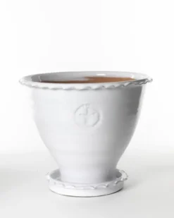 Kruka Sturehof - Adelcrantz, 21 cm vit