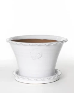 Kruka Sturehof - Liljencrantz, 20 cm vit