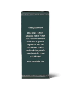 LED-lampa Sekelskifte - Edison 64 mm 270 lm, bärnsten