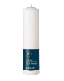 Liljeholmens Gilleljus - Blockljus vit 5x20 cm