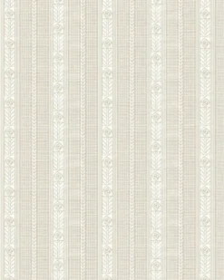 Lim & Handtryck Tapet - Edit torv/beige