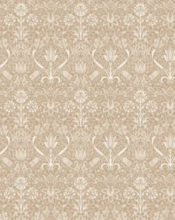 Lim & Handtryck Tapet - Florian torv/beige