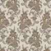 Lim & Handtryck Tapet - Liljor beige/guld