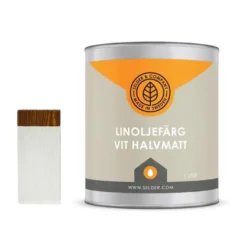 Linoljefärg Selder & Co - Silvergrå