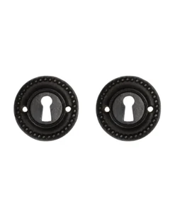 Nyckelskylt - Gjutjärn ornamenterad 59 mm