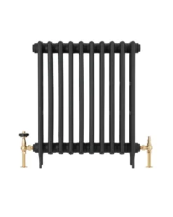 Radiatorventil termostat - Kensington mässing/trä
