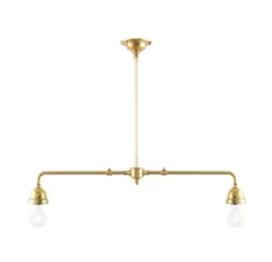 Spelbordslampa 60 (Mässing)- Inkl. takfäste