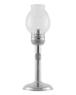 Stearinljusstake - Karlskronalykta nickel