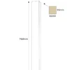 Stolpe - Rak pelare 85 x 85 x 1180 mm furu