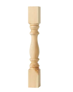 Svarvad stolpe - Furu 500 x 65 mm