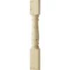 Svarvad stolpe - Gran 1180 x 130 mm