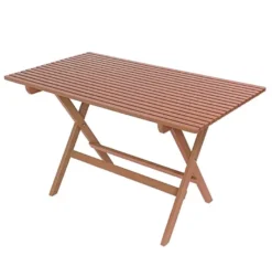 Trädgårdsbord - Klassiskt trädgårdsbord hopfällbart, 125 cm