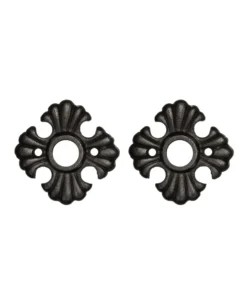 Tryckesbricka - Gjutjärn ornamenterad 72 mm