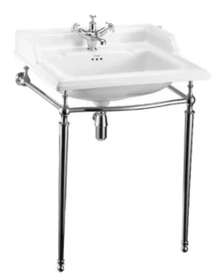 Tvättställ - Burlington Classic 65 cm, kromställning