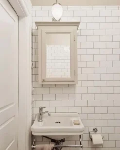 Tvättställ Burlington - Edwardian JR 51 cm med handduksstång
