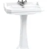 Tvättställ - Burlington Edwardian 80 cm, piedestal