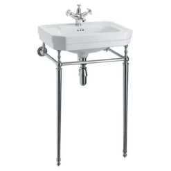 Tvättställ - Burlington Victorian 56 cm med kromställning