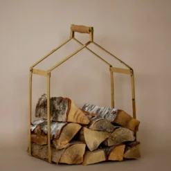Vedhämtare - Mässing 51 x 38 x 20 cm