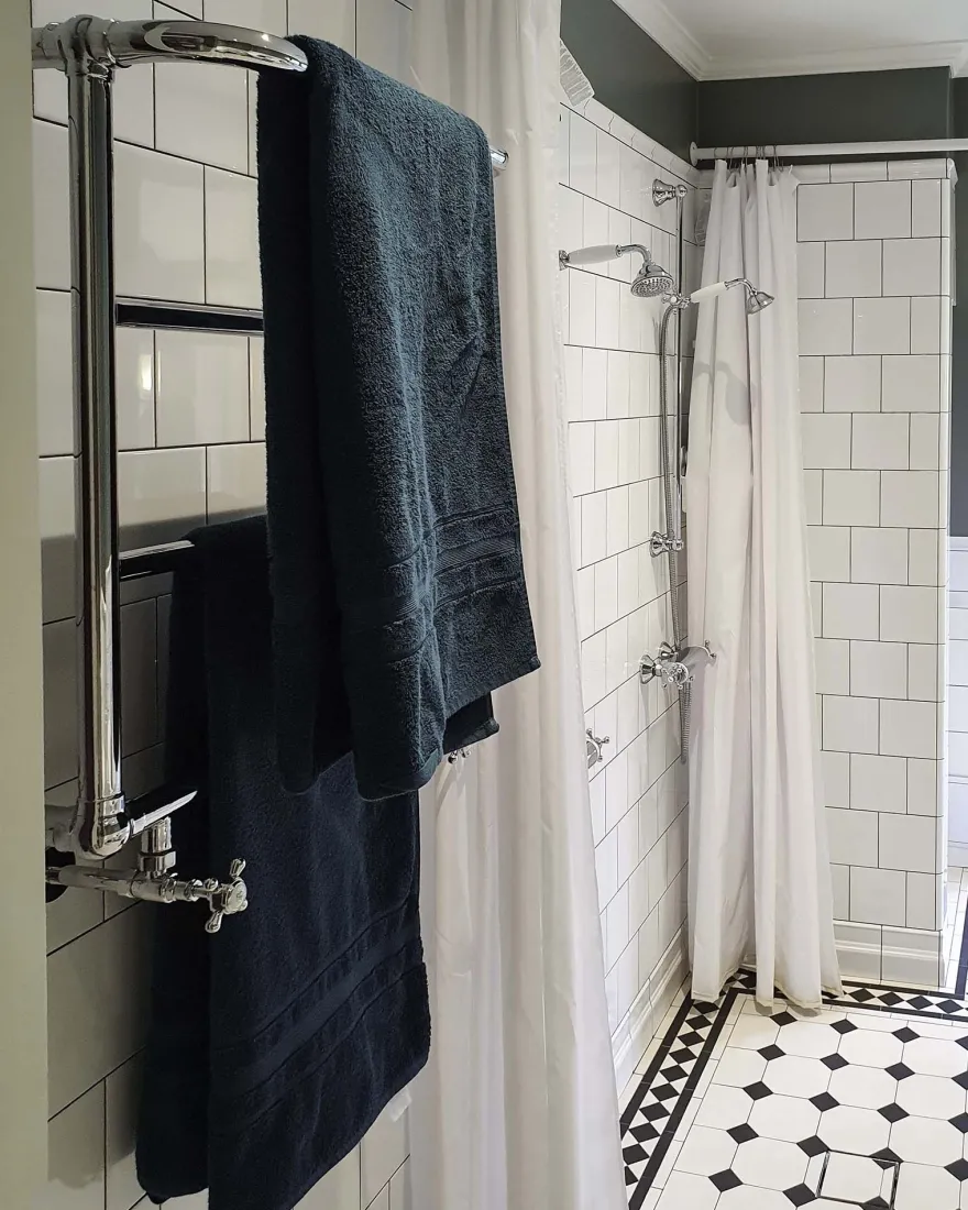 Ventiler till handdukstork - Burlington vinklade
