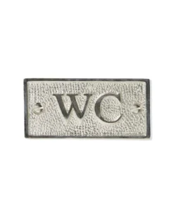WC-skylt - Nickel