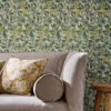 William Morris & Co. Tapet - Arbutus Green/Terracotta