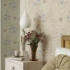 William Morris & Co. Tapet - Larkspur Slate/Russet