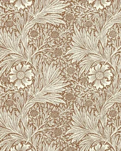 William Morris & Co. Tapet - Marigold Chocolate/Cream