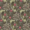 William Morris & Co. Tapet - Morris Seaweed Ebony/Poppy