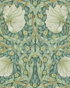 William Morris & Co. Tapet - Pimpernel Privet/Slate