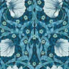 William Morris & Co. Tapet - Pimpernel Midnight/Opal