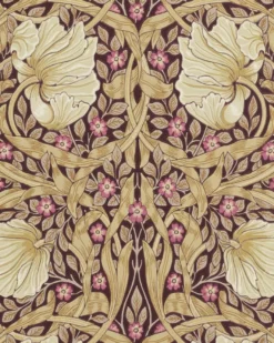 William Morris & Co. Tapet - Pimpernel Fig/Sisal