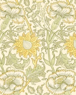 William Morris & Co. Tapet - Pink & Rose cowslip/fennel