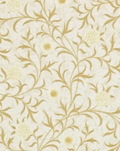William Morris & Co. Tapet - Scroll Vellum/Biscuit