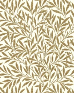 William Morris & Co. Tapet - Willow Cream/Brown