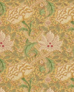 William Morris & Co. Tapet - Windrush gold/thyme